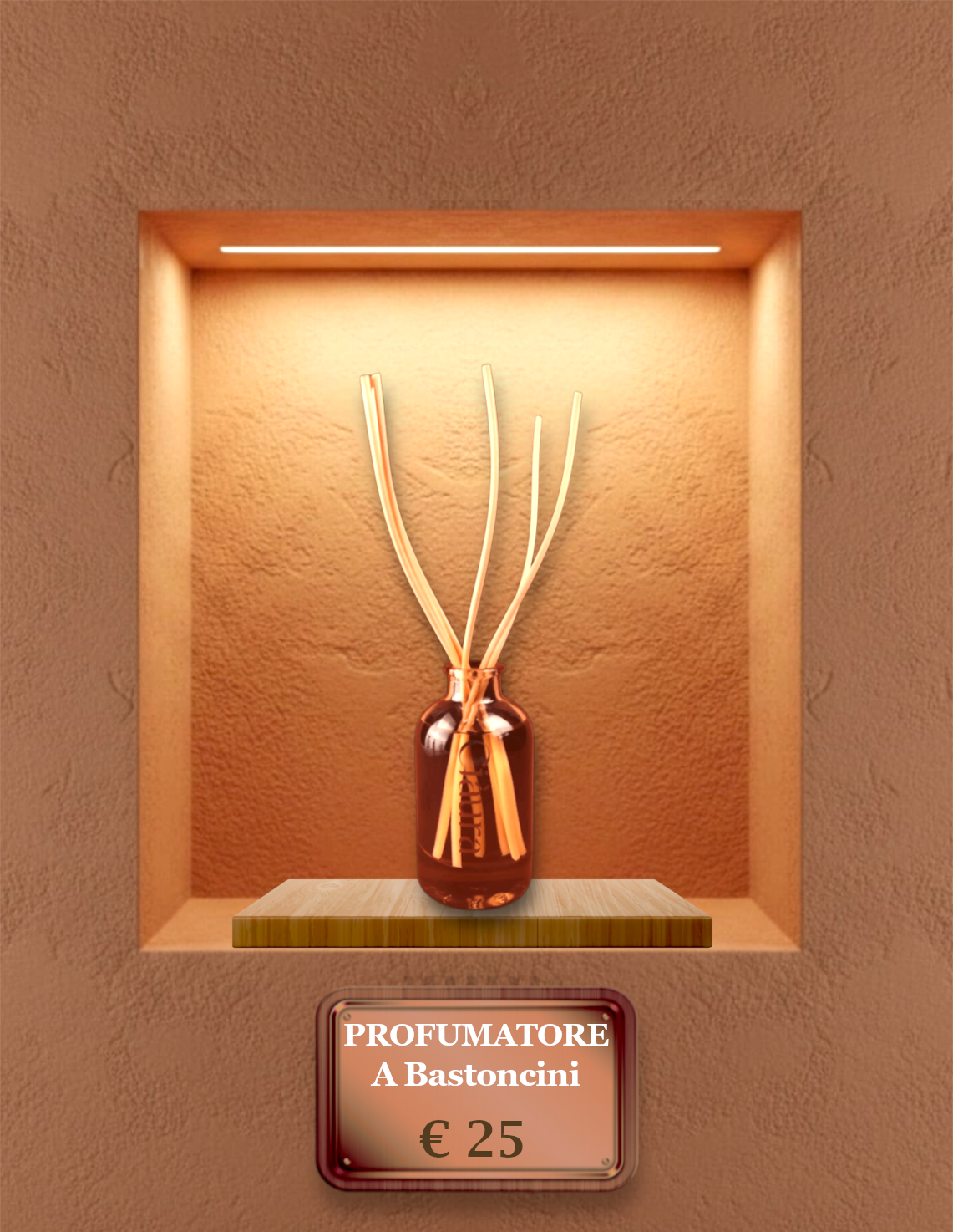 Profumatore a bastoncini DOUBLE