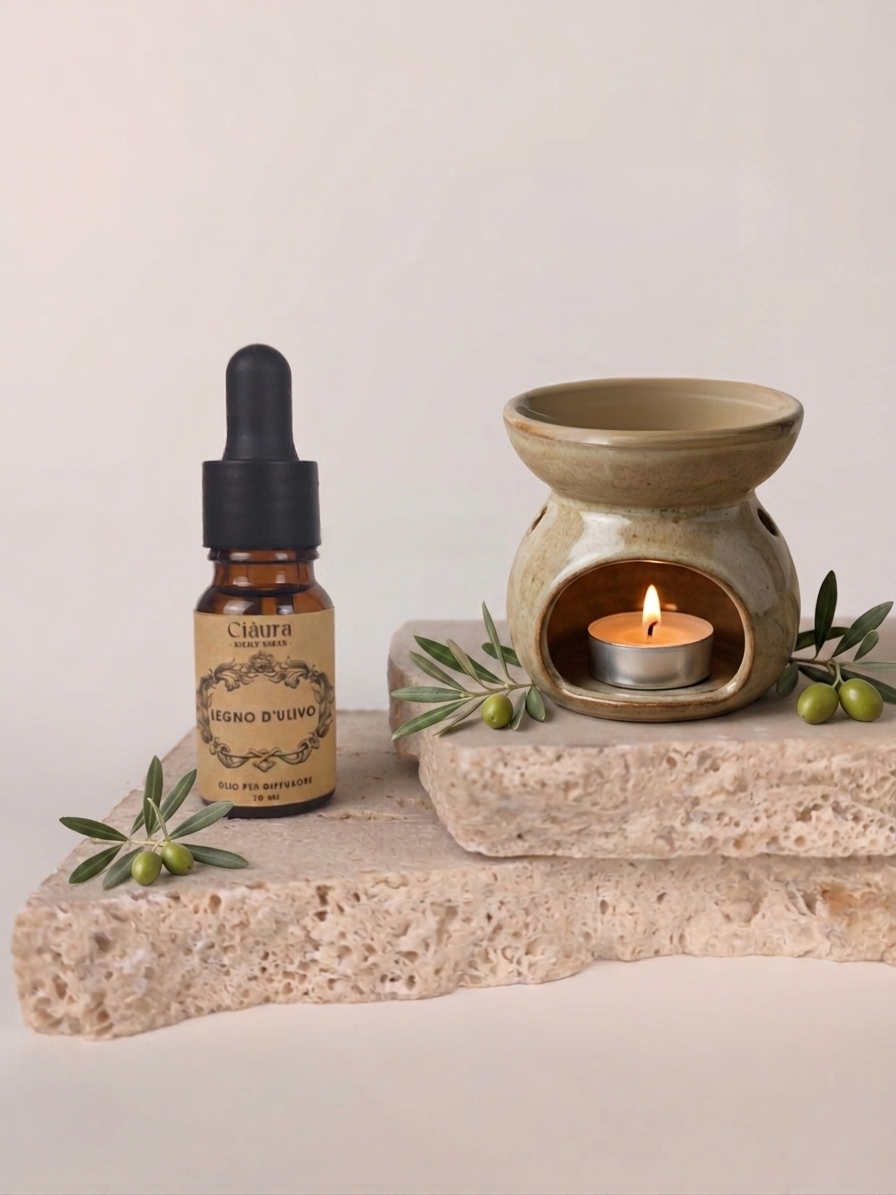olii profumati per diffusori bergamotto ginepro melograno legno d'ulivo rosmarino zagara boccetta marrone con contagocce naturali