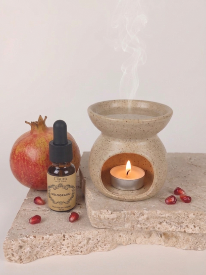 olii profumati per diffusori bergamotto ginepro melograno legno d'ulivo rosmarino zagara boccetta marrone con contagocce naturali