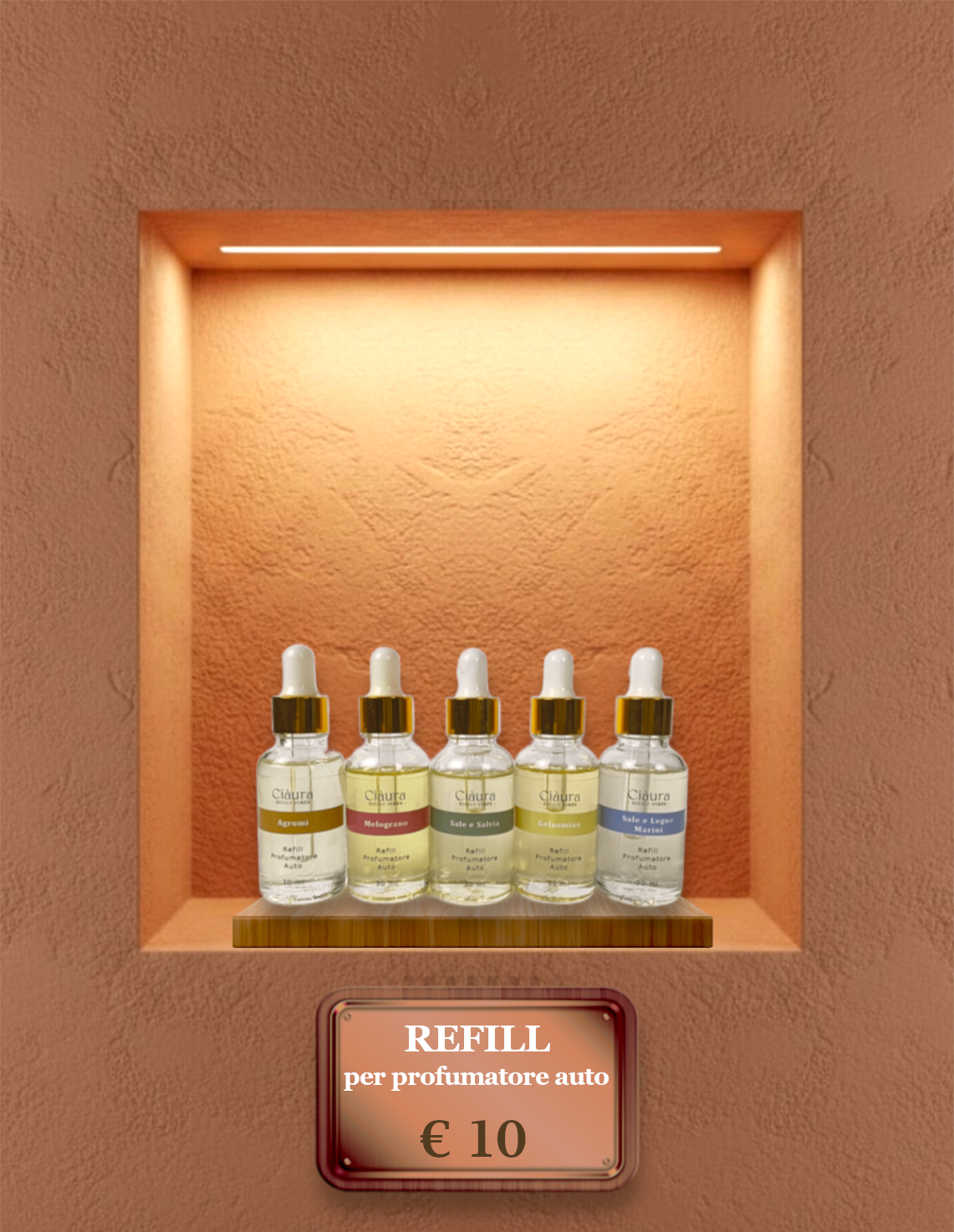 Refill Diffusori Auto