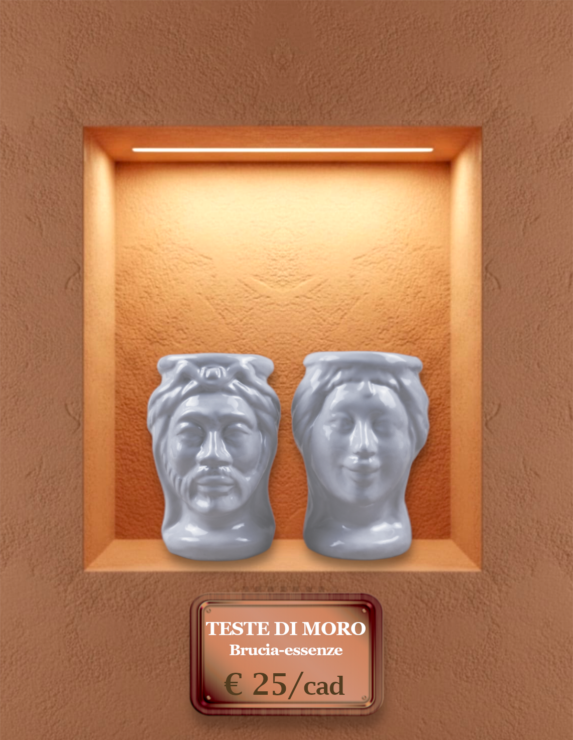 Teste di Moro Bruciaessenze