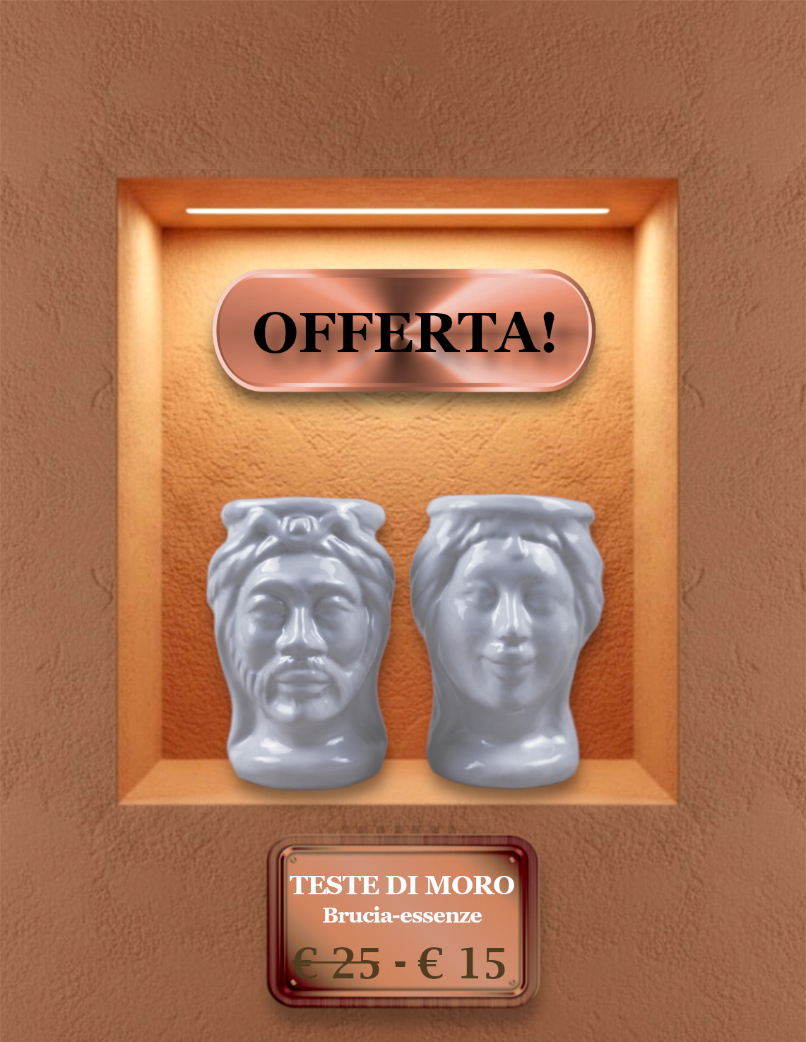 Teste di Moro Bruciaessenze