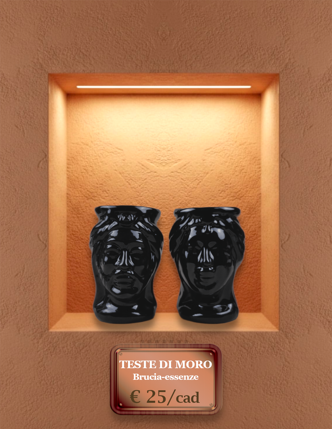 Teste di Moro Bruciaessenze