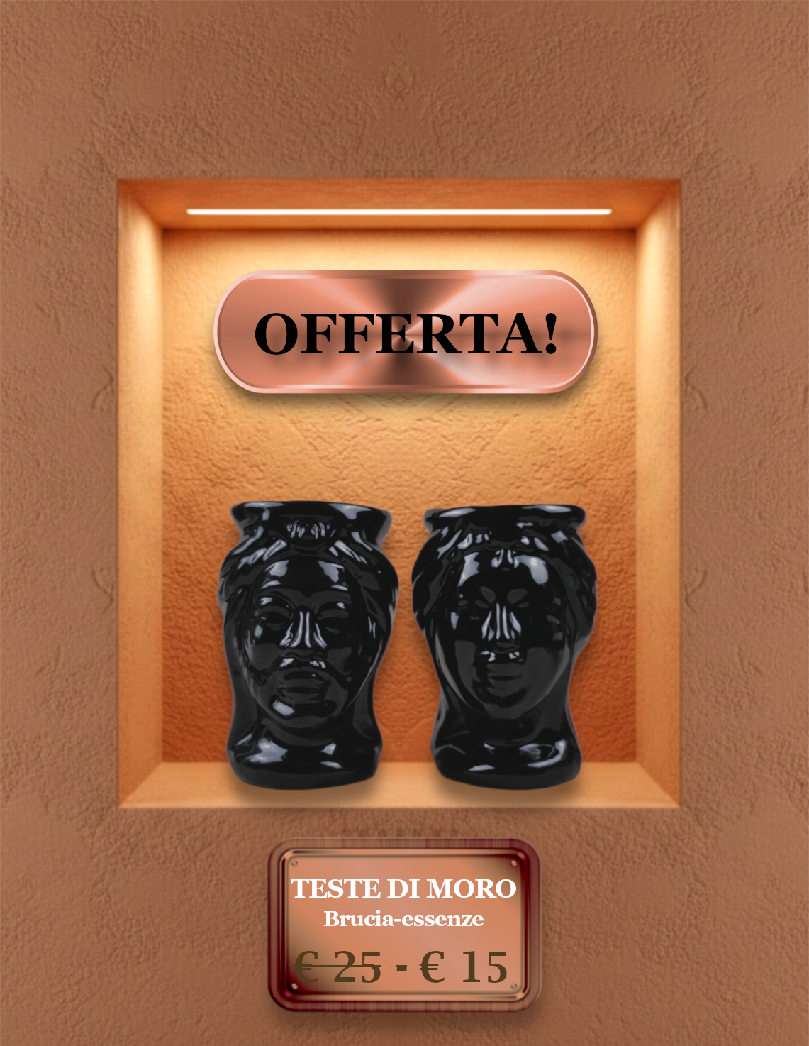 Teste di Moro Bruciaessenze