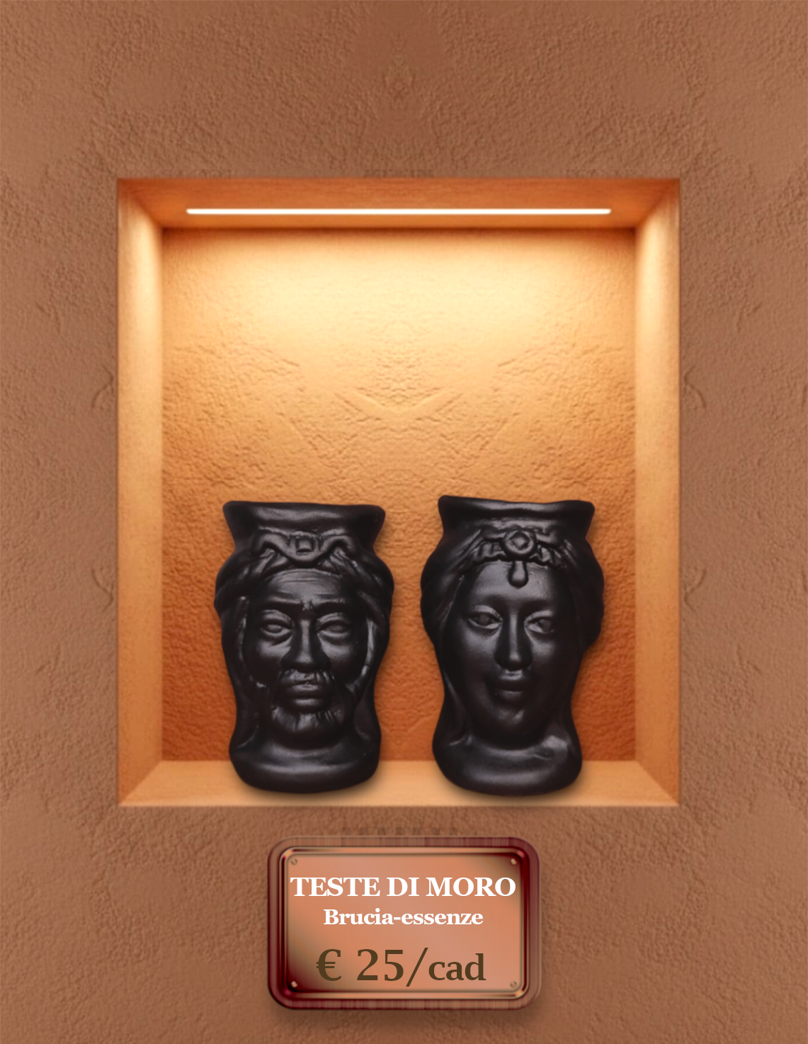 Teste di Moro Bruciaessenze